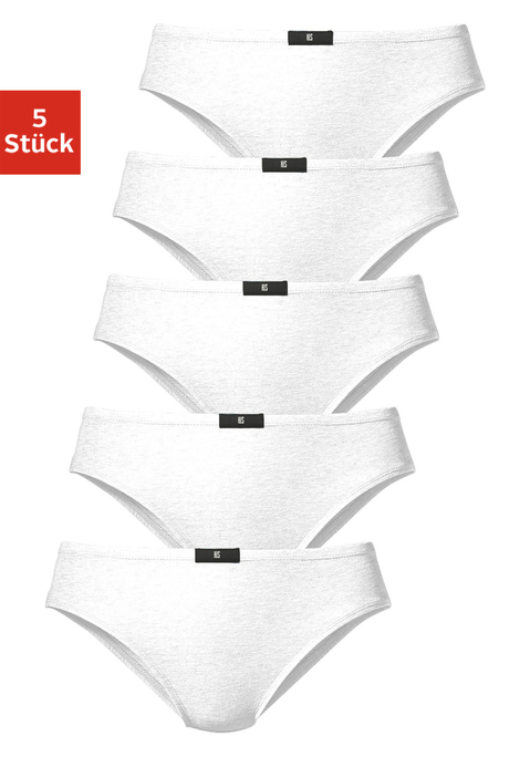 Bild: Slip von H.I.S: H.I.S Slip im praktischen 5er-Pack. Elastischer Bund mit Logo-Patch. Bequeme Passform und flache Nähte für hohen Tragekomfort. Aus weicher Baumwoll-Stretch-Qualität.