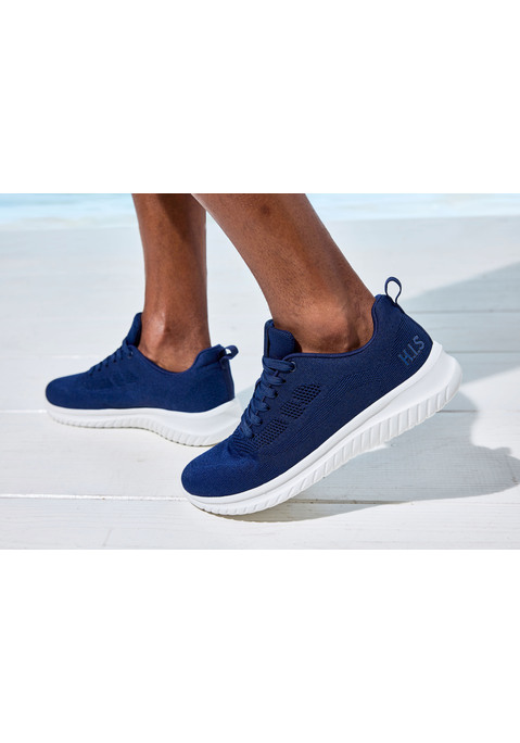 Bild: Sneaker von H.I.S: VEGAN. Obermaterial, Futter und Decksohle aus Textil. Laufsohle aus Synthetik.