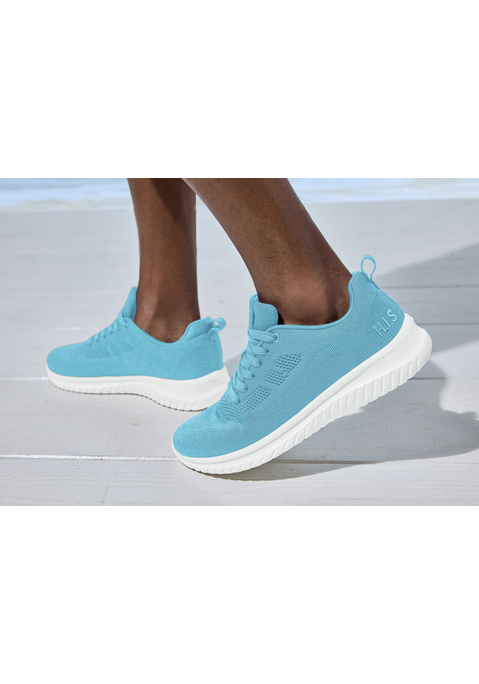 Bild: Sneaker von H.I.S: VEGAN. Obermaterial, Futter und Decksohle aus Textil. Laufsohle aus Synthetik.