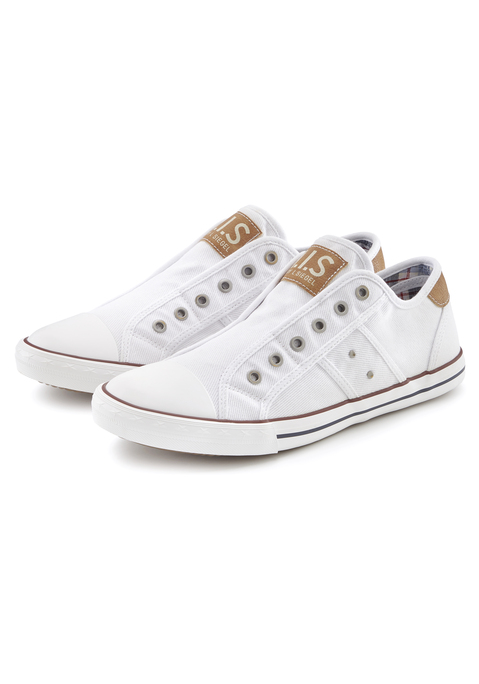 Bild: Sneaker von H.I.S: Sneaker von H.I.S. Vegan. Komplett aus Textil gefertigt mit synthetischer Laufsohle. Dezenter Used-Look. Bequeme Passform durch weiches Material.