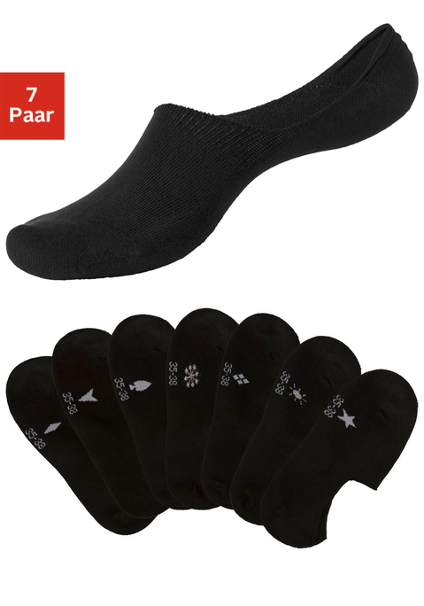 Sneakersocken von H.I.S in schwarz
