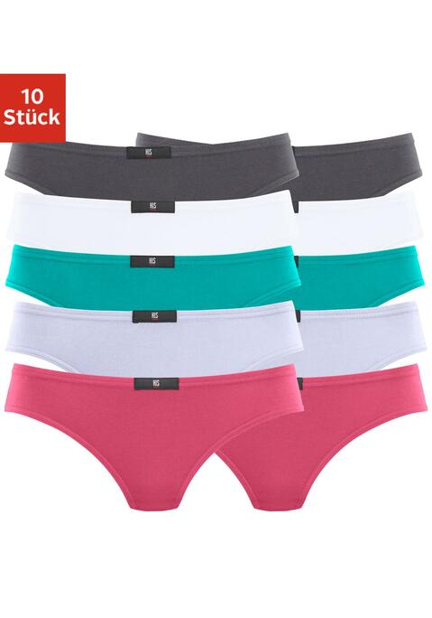 Bild: String von H.I.S: H.I.S String im praktischen 5er-Pack. Elastischer Bund mit Logo-Patch. Bequeme Passform und flache Nähte für hohen Tragekomfort. Einsatz von Baumwolle, die die Initiative Cotton made in Africa unterstützt.