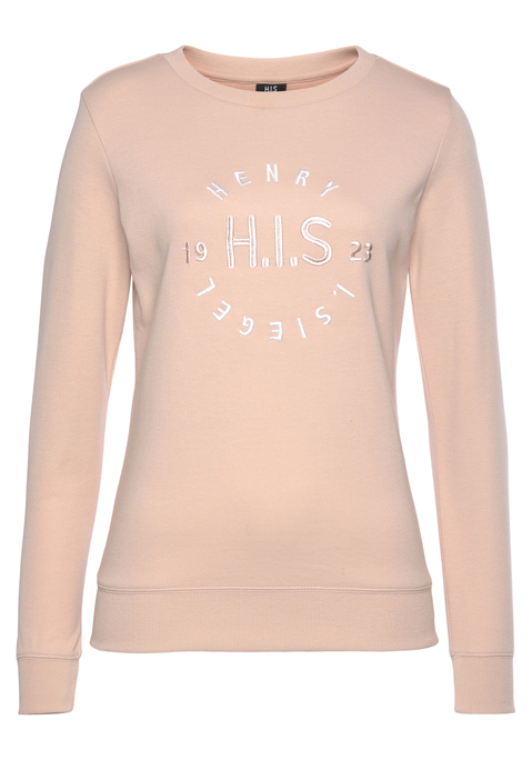 H.I.S Sweatshirt Damen salmon Gr.52/54