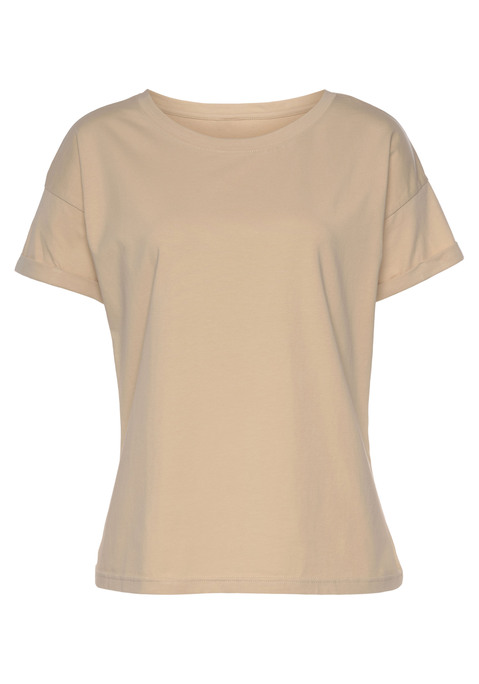 H.I.S T-Shirt Damen nougat Gr.36/38