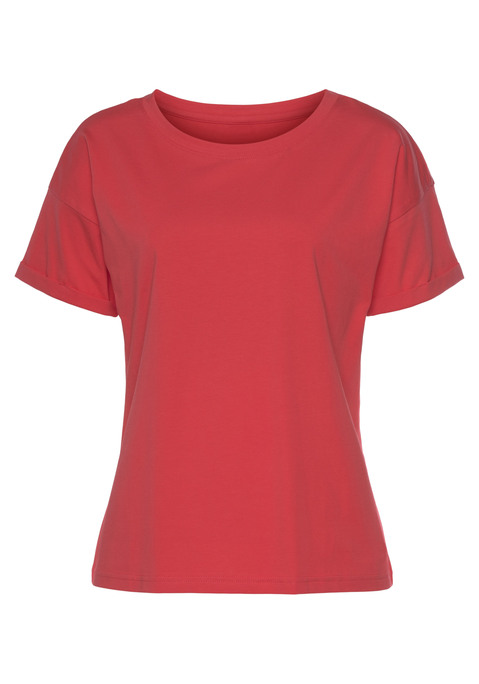 H.I.S T-Shirt Damen rot Gr.32/34