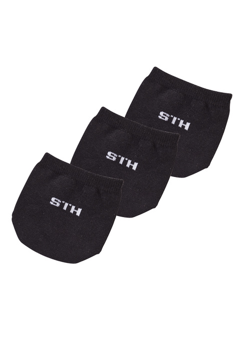 Bild: Zehlinge von H.I.S: 3er-Pack Zehlinge von H.I.S mit Markenlogo. Schützen vor Reibung in den Schuhen. Atmungsaktiv, mit einer flachen Zehennaht für Komfort. Für alle Schuhe geeignet, besonders für an der Ferse offene.