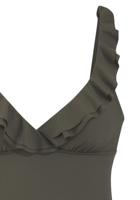 Bild: Badeanzug von JETTE: Volant