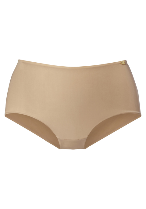 Bild: High-Waist-Slip von JETTE: Femininer High-Waist-Slip mit flacher Kantenverarbeitung. Rundherum aus weichem Microtouch-Material. Mit eingearbeitetem Baumwollzwickel. Passender Push-up-BH aus der gleichen Serie erhältlich. Kreiert von der Designerin Jette Joop. Aus 82% Polyamid, 18% Elasthan.