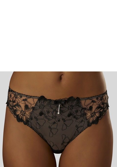 Tanga von JETTE in schwarz