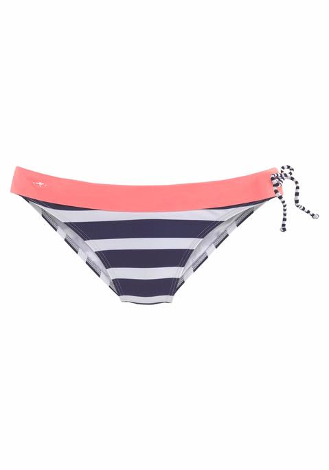 KANGAROOS Bikini-Hose Damen marine-weiß Gr.34