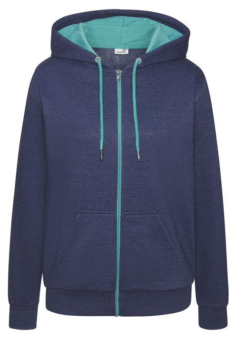 KANGAROOS Sweatjacke Damen blau Gr.48/50