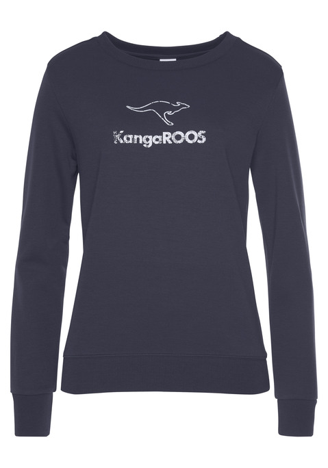 KANGAROOS Sweatshirt Damen marine Gr.52/54