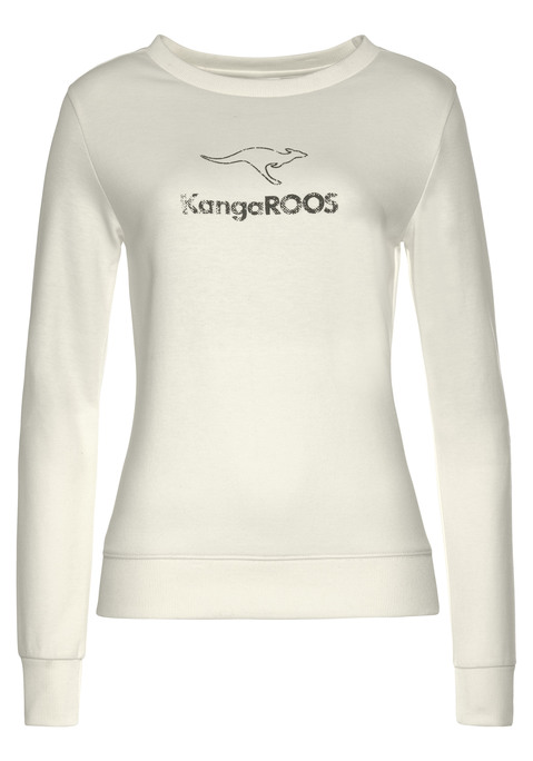 KANGAROOS Sweatshirt Damen weiß Gr.32/34