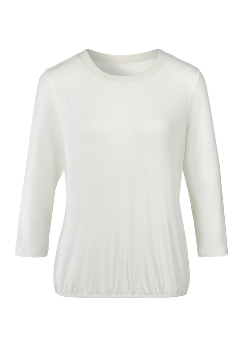 LASCANA 3/4-Arm-Shirt Damen creme Gr.36/38