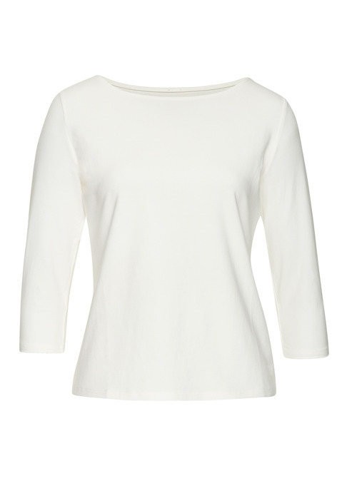 Bild: 3/4-Arm-Shirt von LASCANA: 3/4-Arm-Shirt im 2er-Pack von Lascana. U-Boot-Ausschnitt. Schlichtes Design, vielseitig kombinierbar. Weiche Jerseyqualität.