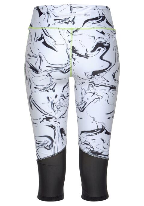 Bild: Caprileggings von LASCANA ACTIVE: Performance-Sportswear. Die ideale Funktionkleidung für Yoga, Fitness und Workouts. Aus hochelastischem Material mit Quick-Dry-Membranen. So trocknet die Kleidung schnell und sorgt außerdem für ein optimales Trainingsklima. Mit Mesh-Einsätzen.  Aus 85% Polyester, 15% Elasthan.