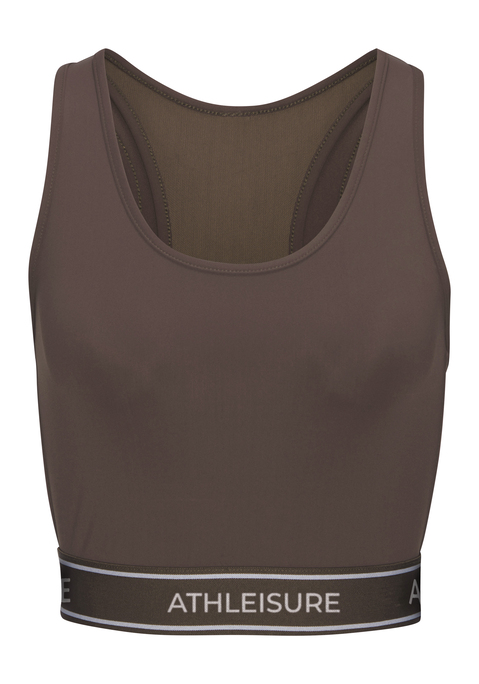 Bild: Crop-Top von LASCANA ACTIVE: Modisches Performance-Crop-Top von Lascana Active mit gewebtem Marken-Gummiband am Saum. Doppellagiges Racerback mit Netzeinsätzen am Rücken. Elastisches und atmungsaktives Funktionsmaterial.