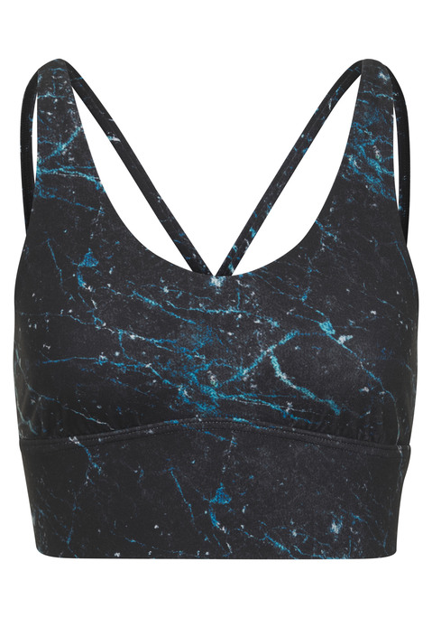 Bild: Crop-Top von LASCANA ACTIVE: Knackiges Performance-Crop-Top von Sunseeker. Am Rücken eng gekreuzte Träger für viel Bewegungsfreiheit. Elastischer Saum für bequemen Sitz. Abgerundeter V-Ausschnitt, der den sportlichen Look unterstreicht. Dezentes Markenlogo auf der Rückseite. Atmungsaktivs Funktionsmaterial.