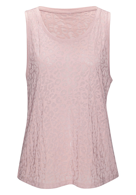 Bild: Funktionstop von LASCANA ACTIVE: Modisches Funktionstop von Lascana Active in trendiger Ausbrenner-Optik. Mit rundem Ausschnitt. Locker geschnittene Passform. Elastisch und atmungsaktiv.