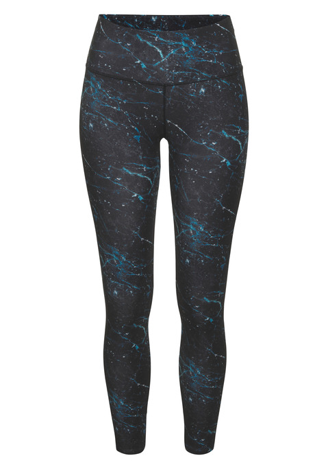Bild: Leggings von LASCANA ACTIVE: Bequeme Performance-Leggings von Sunseeker. Mit breitem, hoch abschließendem und dehnbarem Bund. Charmantes Detail: das kleine Logo auf der Rückseite. Für diverse Aktivitäten geeignet. Atmungsaktives Funktionsmaterial.