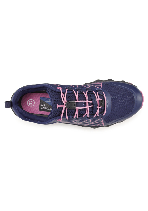 Bild: Sneaker von LASCANA ACTIVE: Sneaker mit elastischen Schnürbändern und wasserabweisendem Material von LASCANA ACTIVE. Mit auswechselbarer superleichter Einlegesohle. Für lose Einlagen geeignet. Wasserabweisende Comfortex-Klimamembrane. Obermaterial aus Synthetik. Futter und Decksohle aus Textil. Laufsohle aus Synthetik.