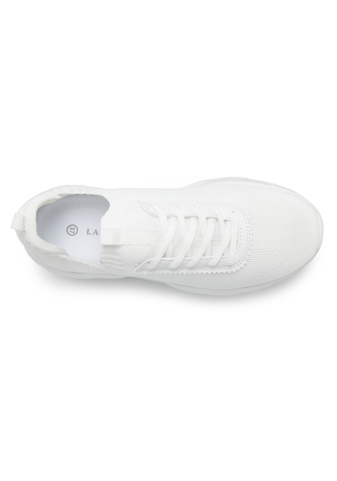 Bild: Sneaker von LASCANA ACTIVE: Sneaker VEGAN von LASCANA ACTIVE. Obermaterial aus Lederimitat und Textil. Futter und Decksohle aus Textil. Laufsohle aus Synthetik.