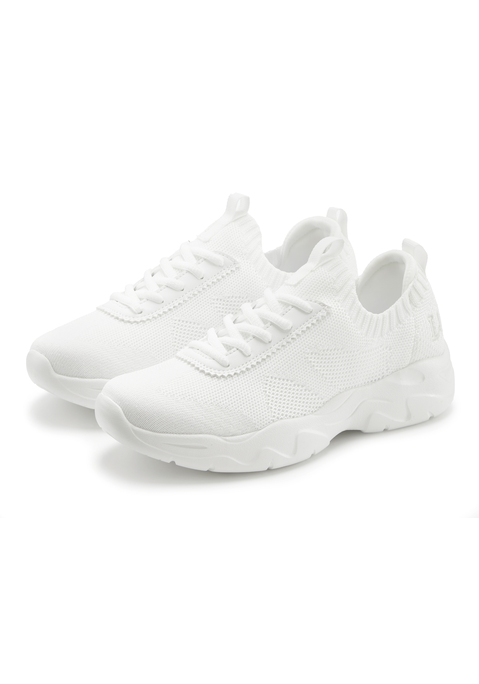 Bild: Sneaker von LASCANA ACTIVE: Sneaker VEGAN von LASCANA ACTIVE. Obermaterial aus Lederimitat und Textil. Futter und Decksohle aus Textil. Laufsohle aus Synthetik.