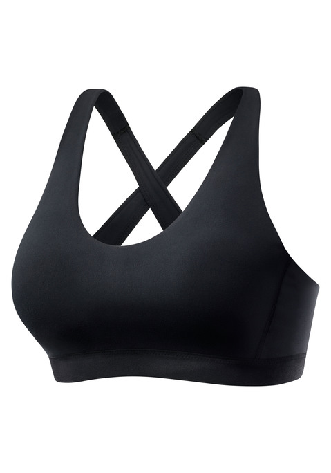 Bild: Sport-BH von LASCANA ACTIVE: Sport-BH (ohne Bügel) mit extraweichem Padding. Mit nahtlos vorgeformten Cups. Gefertigt aus einem ultraangenehmen, weichen Material. Mit breiten, im Rücken gekreuzten Trägern. Individuell verstellbarer Haken- und Ösenverschluss. Aus 75% Polyamid, 25% Elasthan.