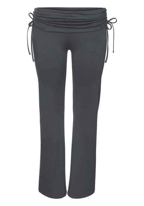 Bild: Sporthose von LASCANA ACTIVE: Flared Leggings von Lascana Active mit ausgestelltem Bein. Extrabreiter Umschlagbund für eine optimale Passform und mehr Komfort. Ideal für Tanz, Gymnastik sowie für die Freizeit. Elastisches, pflegeleichtes Material.