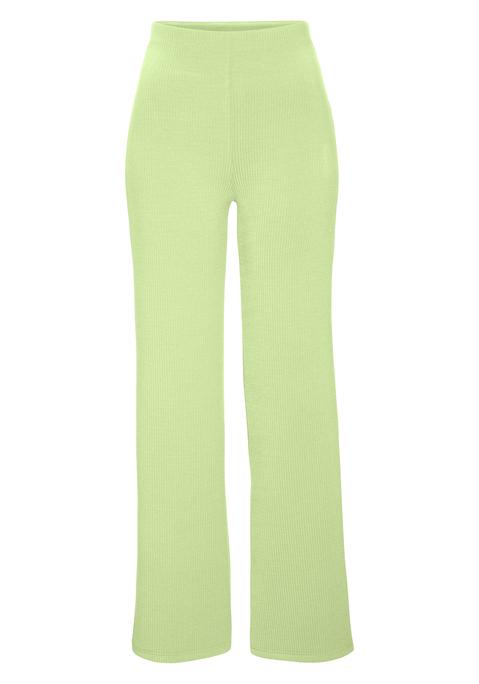 Bild: Sporthose von LASCANA ACTIVE: Sporthose von Lascana Active mit Rippstruktur und weitem Bein. Dezentes Logo auf der Hüfte. Elastisch und atmungsaktiv für idealen Tragekomfort.