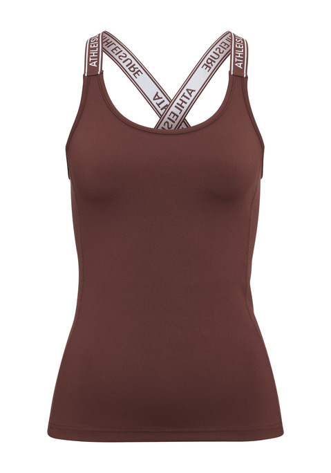 Bild: Sporttop von LASCANA ACTIVE: Performance Sporttop von Lascana Active. Gekreuzte, elastische Träger mit Marken-Schriftzug. Ein besonderes Detail sind die seitlichen Einsätze mit Schmetterlings-Muster. Elastisches und atmungsaktives Funktionsmaterial.