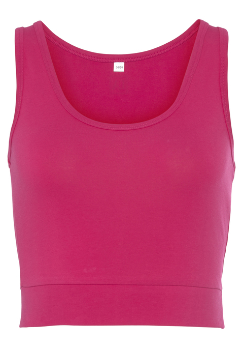 LASCANA ACTIVE Sporttop Damen pink Gr.L (44/46)