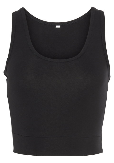 LASCANA ACTIVE Sporttop Damen schwarz Gr.L (44/46)