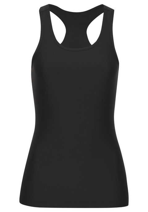Bild: Sporttop von LASCANA ACTIVE: Unifarbenes Performance-Top von Lascana Active mit Cut-out-Lösung am Rücken. Mit Teilungsnähten und Markenlogo auf der Rückseite. Körpernahe Passform. Perfekt für Sport- und Freizeitaktivitäten. Funktionale Qualität.