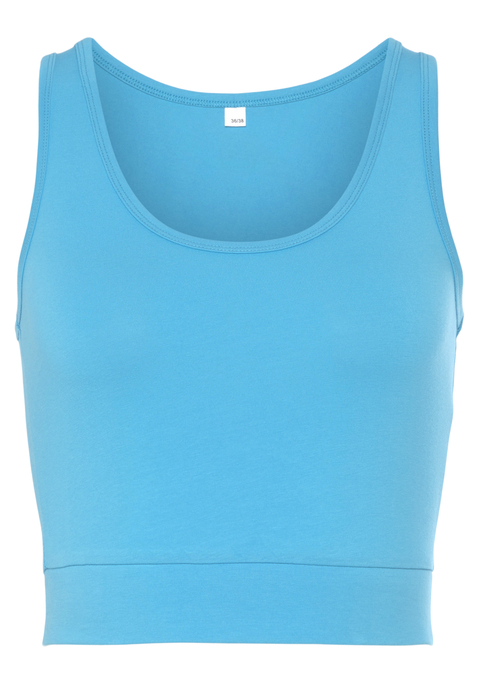 LASCANA ACTIVE Sporttop Damen türkis Gr.L (44/46)