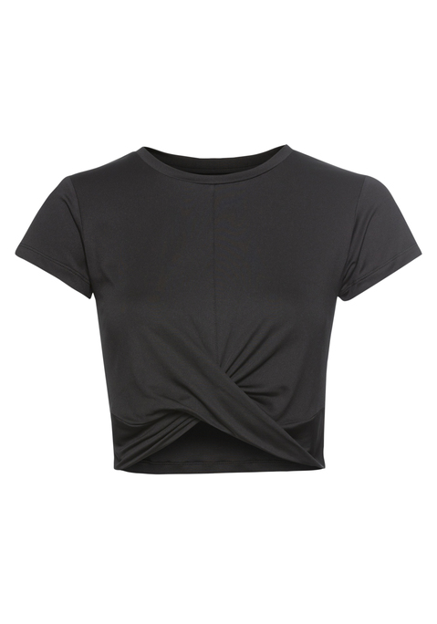 LASCANA ACTIVE T-Shirt Damen schwarz Gr.XS (32/34)