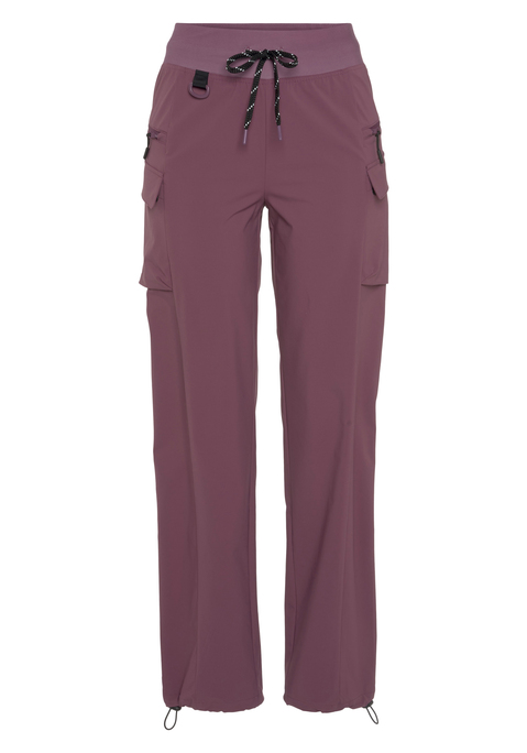 LASCANA ACTIVE Trekkinghose Damen mauve Gr.34