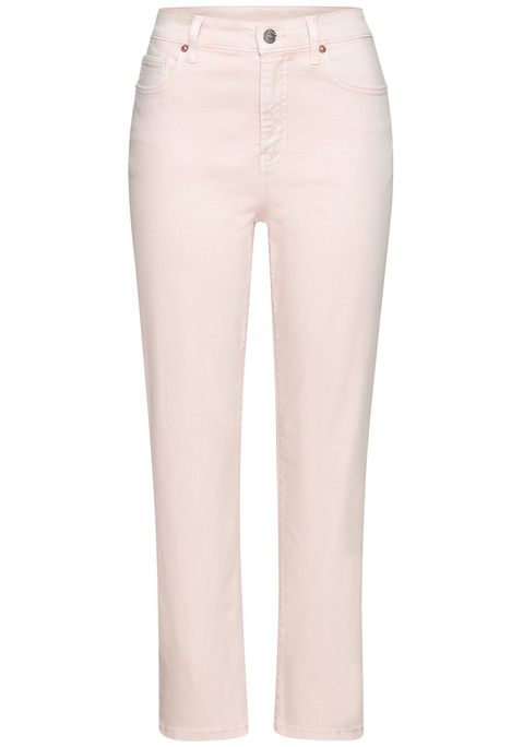 Bild: Ankle-Jeans von LASCANA: Coole Ankle-Jeans von Lascana im klassischen 5-Pocket-Stil. Mit praktischen Gürtelschlaufen. Guter und bequemer Sitz dank elastischer Denimware. Innenbeinlänge ca 66cm.