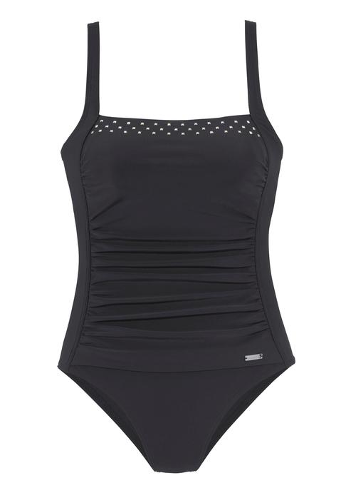 LASCANA Badeanzug Damen schwarz Gr.36 Cup B