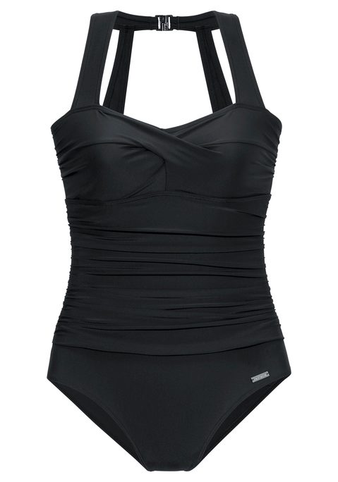 LASCANA Badeanzug Damen schwarz Gr.36 Cup B