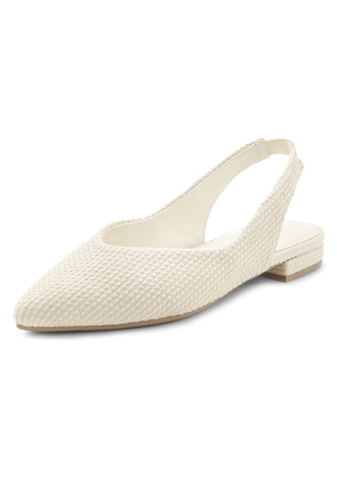 Bild: Ballerina von LASCANA: Ballerina mit elastischem Riemchen aus Textil VEGAN von LASCANA. Obermaterial aus Textil. Futter und Decksohle aus Lederimitat. Laufsohle aus Synthetik.