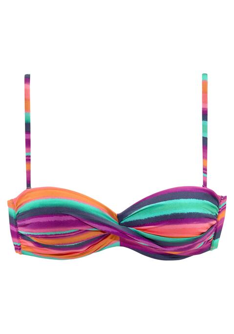 Bild: Bandeau-Bikini-Top von LASCANA: Rainbow