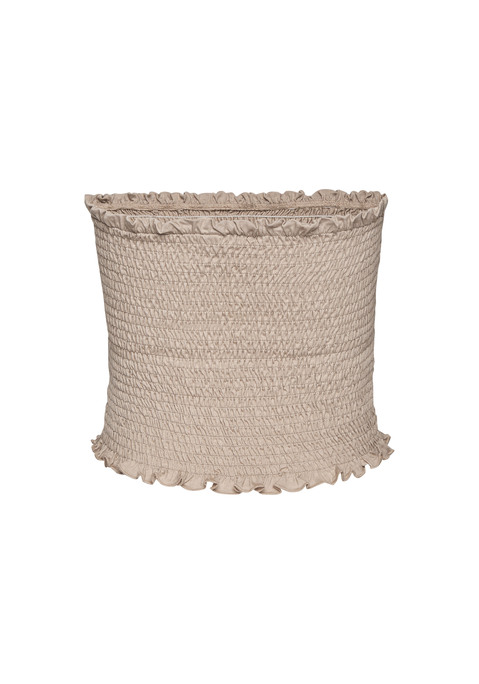 Bild: Bandeautop von LASCANA: Gesmoktes Bandeautop von Lascana mit Rüschensaum. Gerader Ausschnitt. Eng anliegende, kurze Passform. Elastischer Viskosejersey.