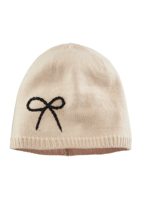 Bild: Beanie von LASCANA: Hübsche Beanie von Lascana mit kleinem Schleifendetail. Idealer Begleiter für Freizeit und Spaziergänge, passt zu Mänteln, dicken Jacken und auch zu Pullovern. Weiches Material.