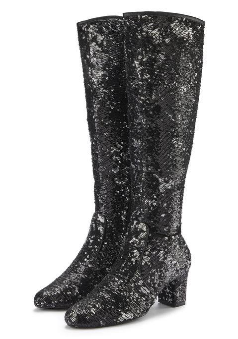 Bild: Stiefel von LASCANA Belle Affaire: Stiefel von LASCANA Belle Affaire. Absatzhöhe ca. 6 cm. Mit Reißverschluss. Obermaterial aus Synthetik. Futter aus Textil. Decksohle aus Lederimitat. Laufsohle aus Synthetik.