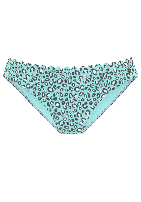 LASCANA Bikini-Hose Damen mint-bedruckt Gr.32