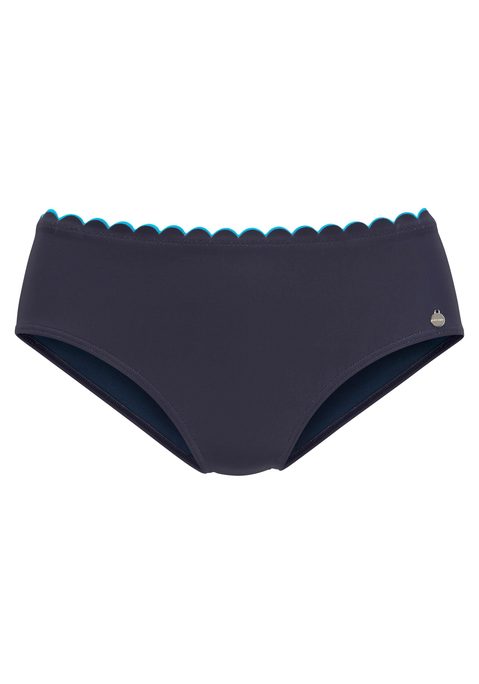 LASCANA Bikini-Hose Damen navy-türkis Gr.34