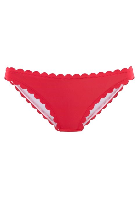 LASCANA Bikini-Hose Damen rot Gr.32