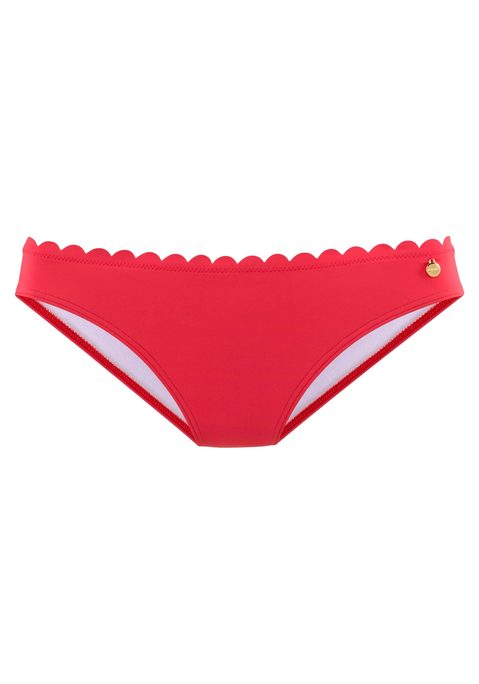 LASCANA Bikini-Hose Damen rot Gr.32