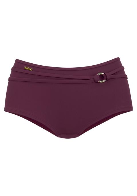 LASCANA Bikini-Hotpants Damen bordeaux Gr.34